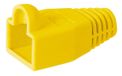 Goobay 11235 Accessoire de câble Cosse de câble Orange, Jaune Polychlorure de vinyle (PVC) RJ45 RoHS 13,8 mm 16 mm 2,2 g 10 pi èce(s) Oui