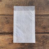 Merkloos / Sans marque Hegro Wolvega BV Pergamijn envelop / zakje semi transparant 162 x 230 + 20 mm klep per 25 stuks