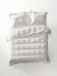 Heckett & Lane dekbedovertrek Feline offwhite 260 x 220 cm