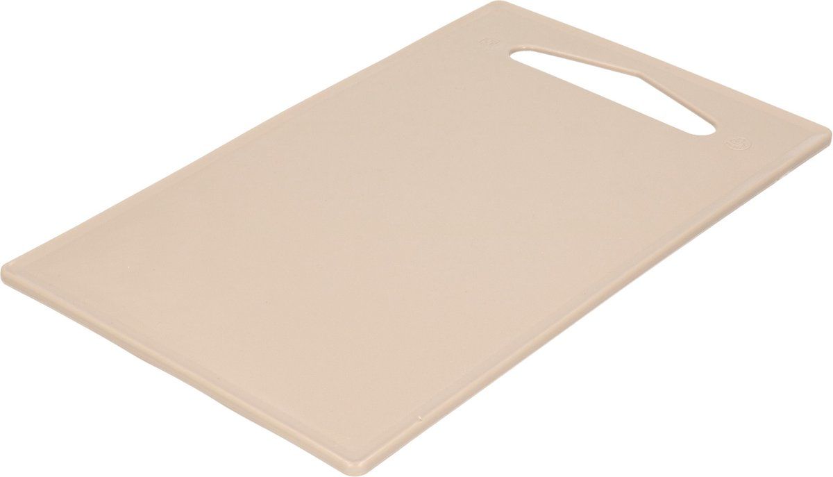 Forte Plastics Snijplank taupe 36 x 24 cm - Kunststof