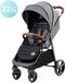 Kinderkraft Grande Plus Buggy - Grijs - Lichtgewicht - Vanaf de geboorte tot 22 kg
