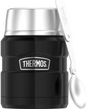 Thermos Stainless King Porte-aliments - Charcoal Black Polished - 470ml
