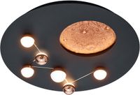 TRIO Leuchten Zodiac Plafondlamp Zwart