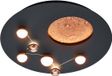 TRIO Leuchten Zodiac Plafondlamp Zwart
