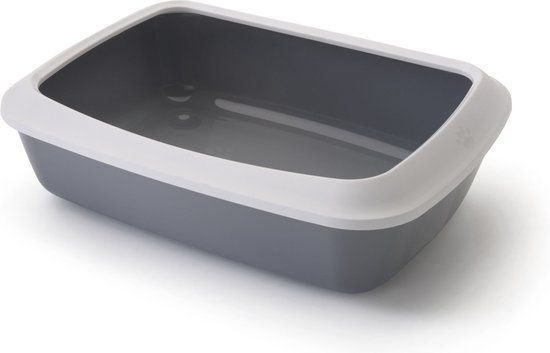 Savic Iriz Kattenbak - Grijs - 42x31x12.5 cm