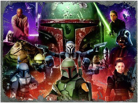 Legpuzzel Star Wars Boba Fett Premiejager - 1500 stukjes - Unisex - Vanaf 14 jaar