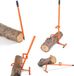 StarTech Hulpmiddel voor het omhakken van bomen, 4-in-1: omhakker, hefboom voor stammen, hakhaken, stamwisselaar. Geschikt voor bomen met een maximale diameter van 38 cm. Een efficiënt gereedschap voor het vellen van bomen