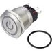 TRU COMPONENTS TC-14939900 Drukschakelaar 250 V/AC 3 A 2x aan/aan Continu Rood (l x b x h) 34.5 x 25 x 25 mm IP65 1 stuk(s)