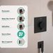 Hansgrohe Ecostat Comfort E - Thermostatische inbouwkraan, mat zwart