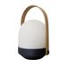 Draadloze Lumisky Draadloze en zonne-handheld natuurlijke bamboe handvat LED warm wit dimbaar AURA H27cm