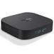 MORTAL Boîtier TV X5S sous Android 14 - 8K, télécommande vocale compatible Bluetooth - Noir