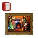 Luville Christmas fotolijst led battery operated l24,5xb10,5xh20 cm