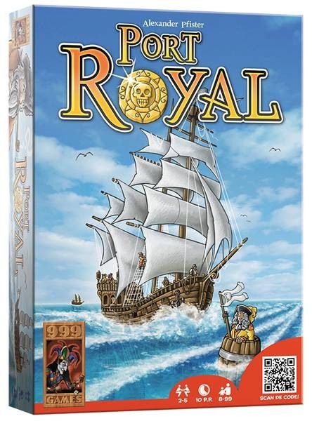 999 Games Port Royal Kaartspel - Familiespel voor 2-5 Spelers - Nederlands