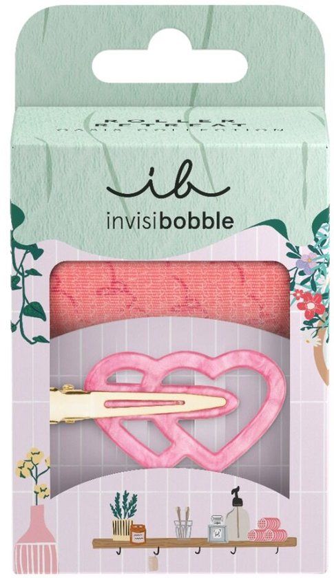 Invisibobble Set Oasis Roller Retreat Haarrollers Goud Roze