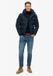 Superdry Everest Korte Gewatteerde Jas Met Capuchon Heren Eclipse Navy