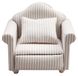 Miniature sofa for dollhouse furniture