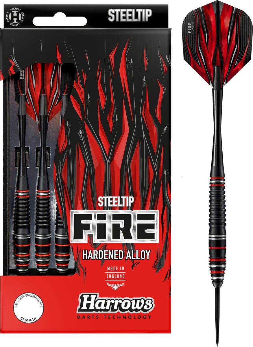 Harrows Fire High Grade Alloy Dartpijlen - 23 Gram - Metaal - 5017626028849