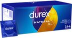 Durex Natural XL - Préservatifs - Extra Large - 144 pièces