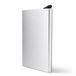 Eurocatch Porte-cartes de crédit RFID - Porte-cartes en aluminium pour 5 cartes - Extensible - Unisexe - Argent