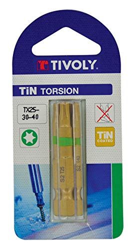 TIVOLY Timoly Schroevendraaierbits - Torx - Tx25-30-40 - 50 mm - 3 stuks