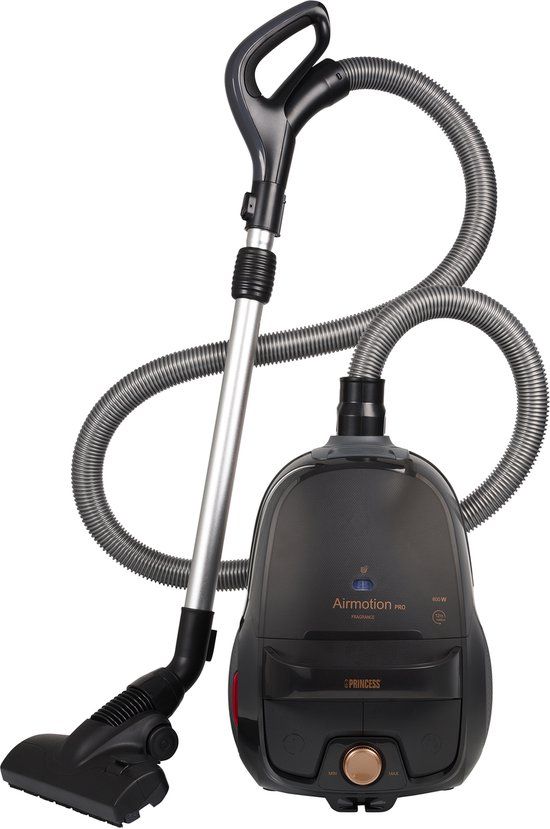 Princess Airmotion Pro Stofzuiger - 336090 - Zwart - 800W - Met zak