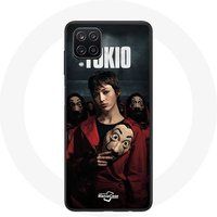 Maniacase Hoesje voor Samsung Galaxy A42 5G La casa de papel Tokyo