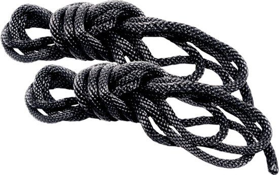 Sex & Mischief S&M Silky Rope Kit - Zwart - Unisex