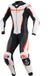 Alpinestars Stella GP-R7 Dames 1-delig motorfiets leren pak - Wit/zwart/rood - Maat 42