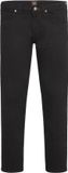 Lee BROOKLYN STRAIGHT CLEAN BLACK mannen Jeans maat 40 X 34