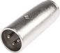 Hicon HI-X3MX3-MM XLR-adapter XLR-stekker - Mini-XLR-stekker