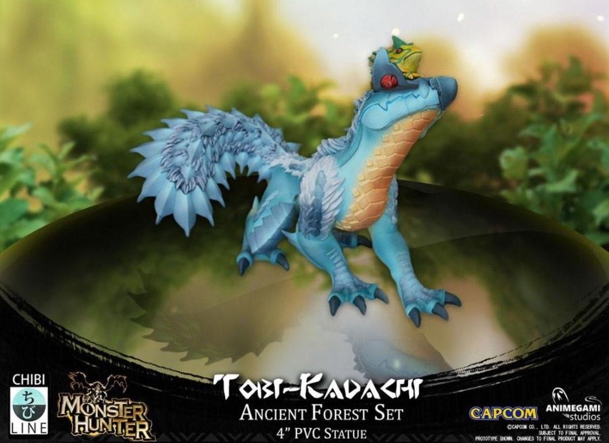 Capcom Monster Hunter Animegami Chibi Figure - Tobi-Kadachi