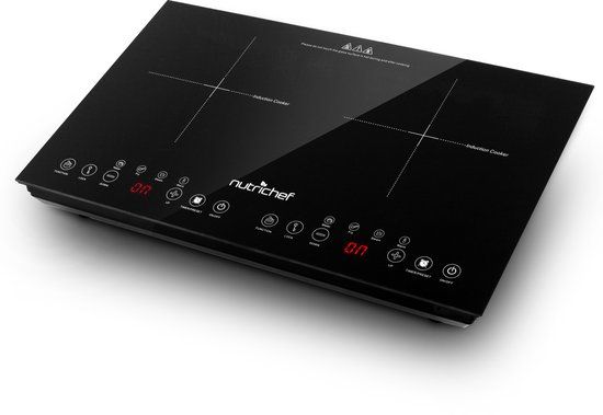 NutriChef Inductie Kookplaat Dubbel