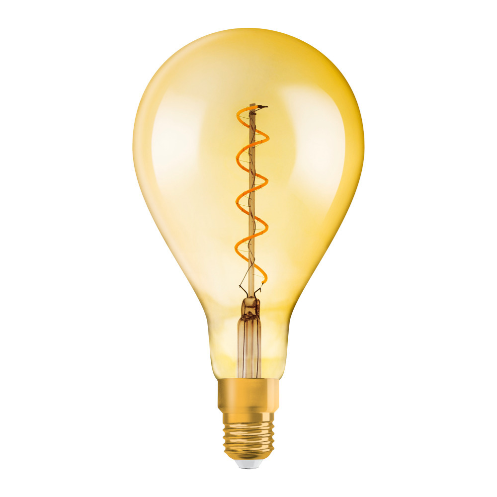 Osram Vintage 1906 LED E27 5W 820 Filament Goud | Dimbaar - Zeer Warm Wit - Vervangt 28W