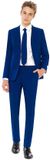 OppoSuits Blauw Kostuum Jongens - 8719323587809
