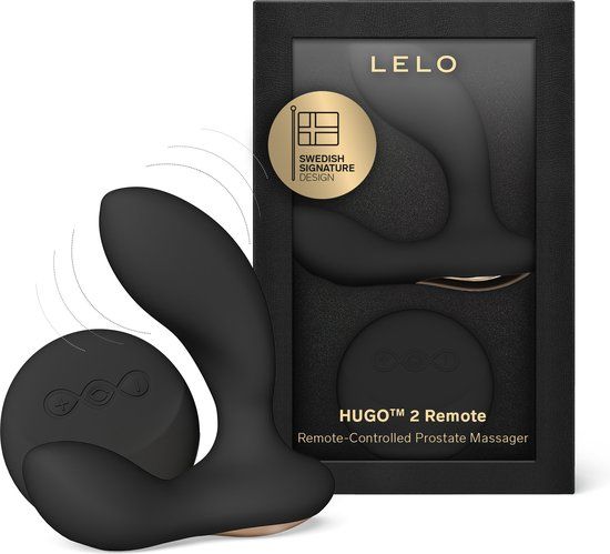 LELO HUGO 2 Remote – Prostaatstimulator – 8 Genotsinstellingen – Black