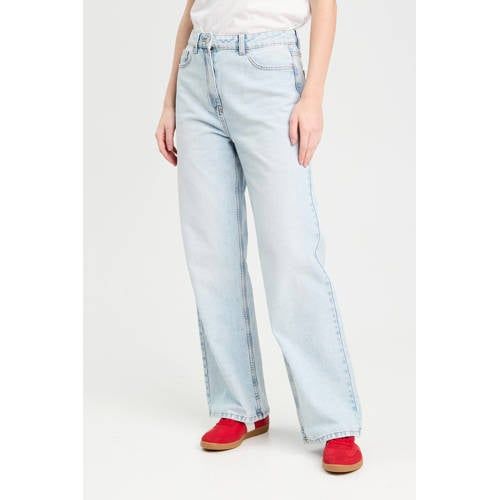 Cache Cache wide leg jeans light blue denim