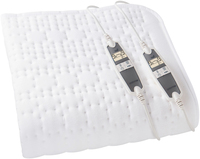 Inventum HN297V elektrische onderdeken 2-persoons 160x160cm - fleece - wit