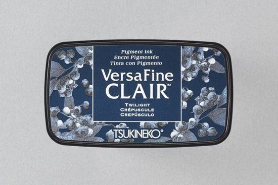 Tsukineko Versafine Clair stempelkussen VF-CLA-652 Twilight donkerblauw
