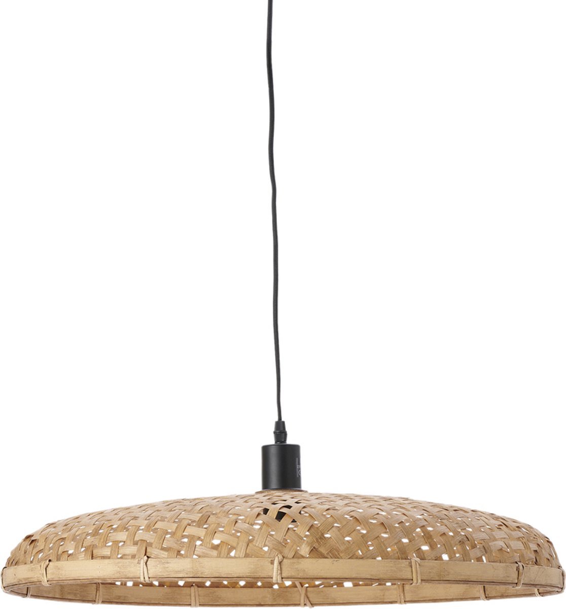 Light & Living Light&living Hanglamp Ø60x9 cm PALOMA rotan naturel