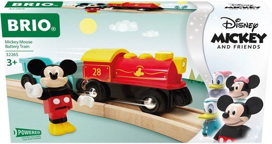 Brio Mickey Mouse Battery Train Playset