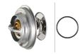 HELLA 8MT 354 778-381 Thermostaat, koelvloeistof - Openingstemperatuur: 75°C - Met pakkingen