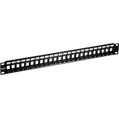 TRENDnet TC-KP24 - Patch panel - Zwart