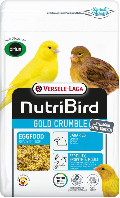 Versele-Laga Nutribird Gold Crumble Kanarie - Vogelvoer - 1 kg