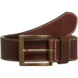 Wrangler Stitched Riem Bruin 115 cm Man