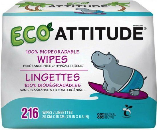 Attitude Billendoekjes - 3 x 72 stuks