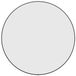 vidaXL Wandspiegel rond Ø60 cm zwart