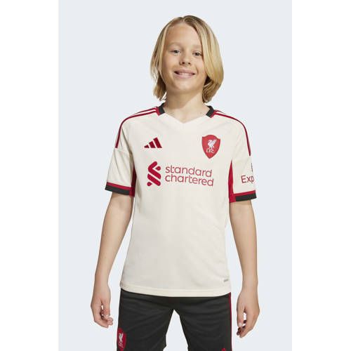 adidas Performance Junior Liverpool FC Voetbalshirt - Wit - Maat 128