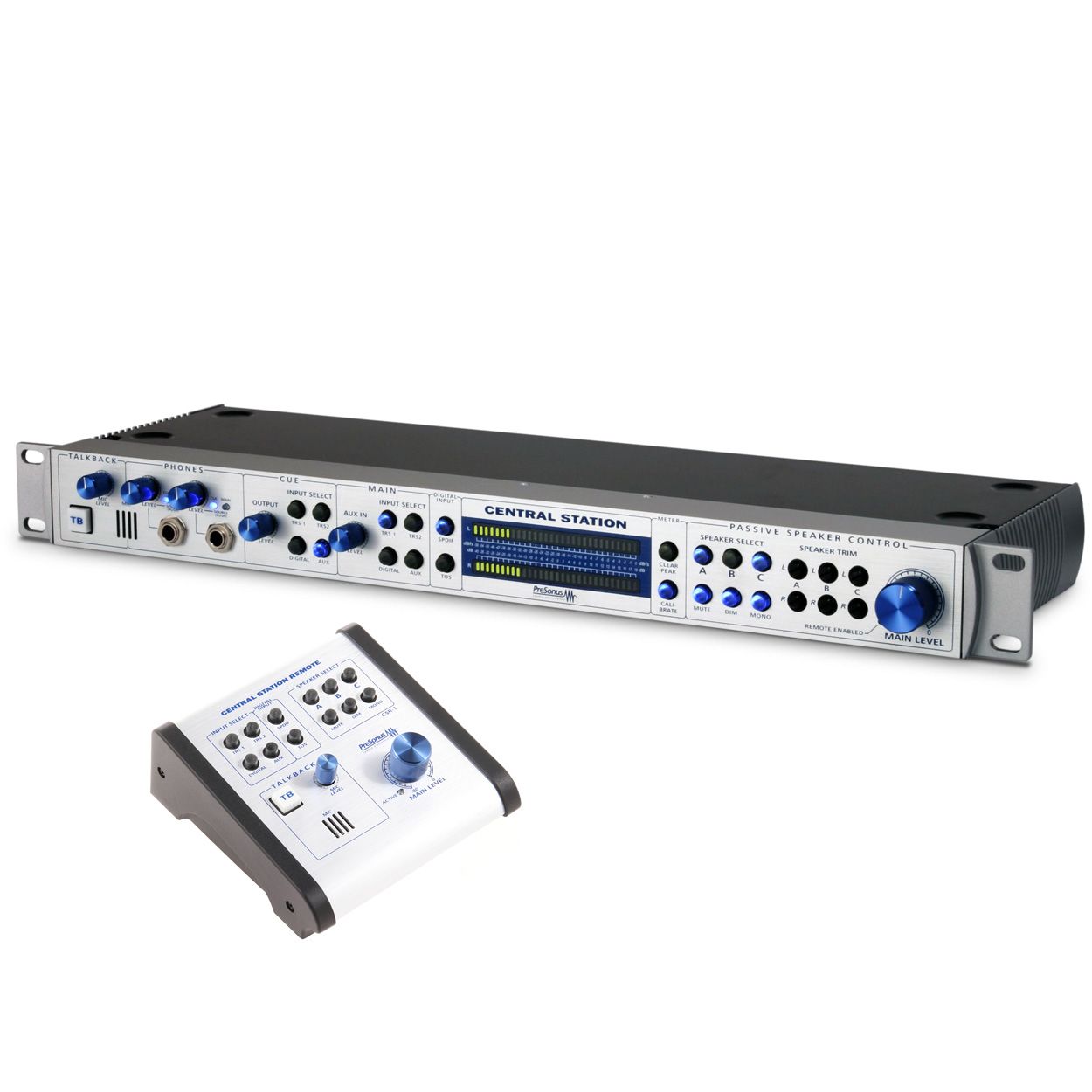 PreSonus Central Station Plus Zilver