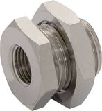Norgren Union droite 160290038 Filetage (intérieur) 3/8 Filetage (extérieur) : M26 x 1.5 Métal 1 pièce(s)