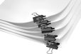 Westcott papierklem - 25 mm metaal - zwart - 12 stuks